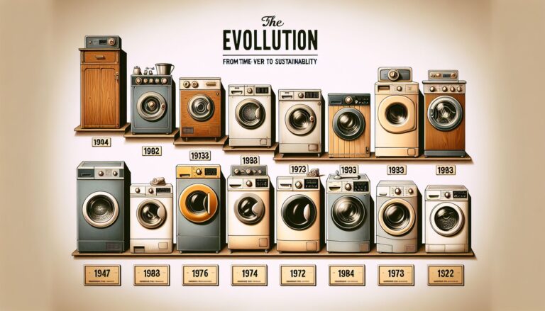 De Evolutie van Wasmachines: Van Tijdbesparing tot Duurzaamheid