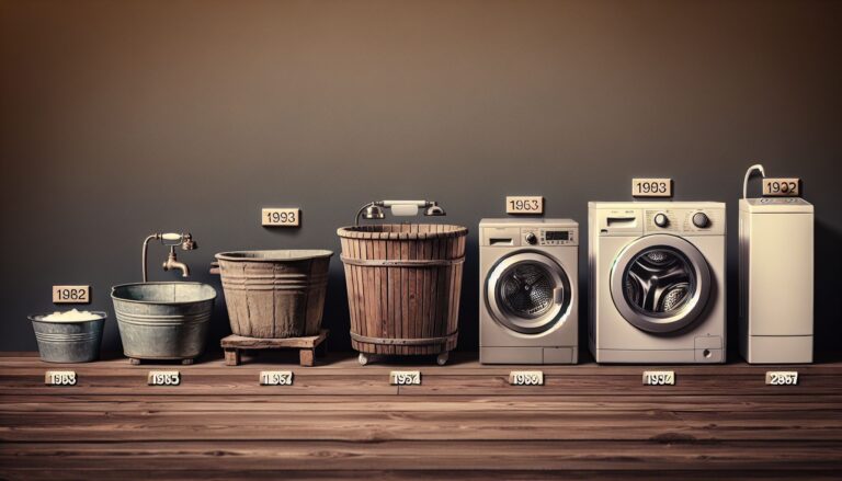 De evolutie van de wasmachine: van vierkante bak tot vernuftig apparaat