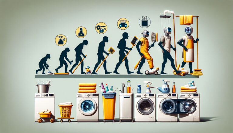 De evolutie van de wasmachine: Van scrubboard tot smart machine