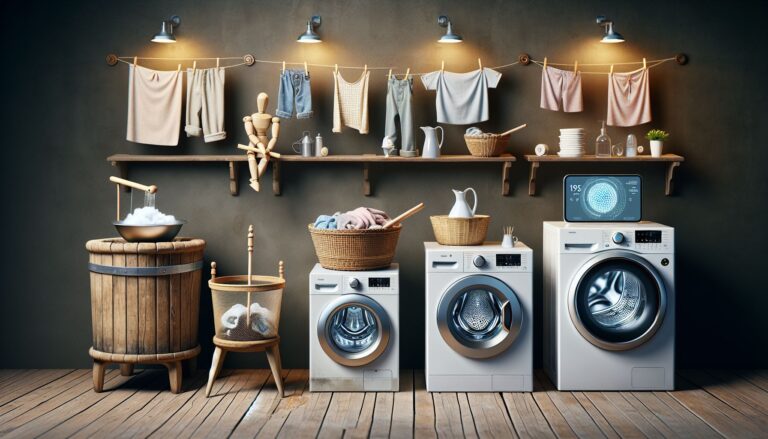 De Evolutie van Wasmachines: Van Wasknijpers tot Smart Wasmachines