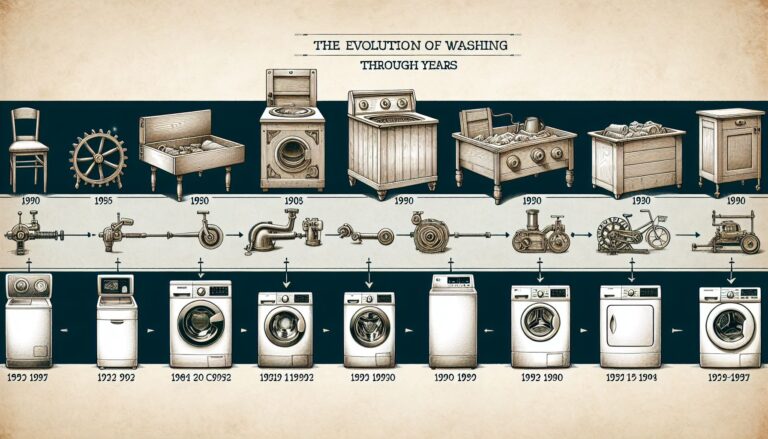 De evolutie van wasmachines door de jaren heen