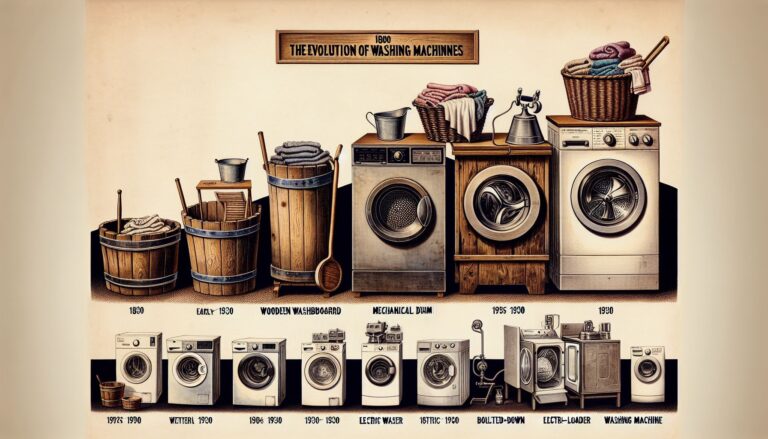 De Evolutie van Wasmachines